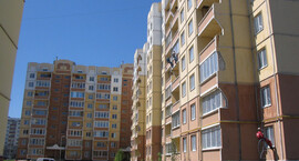 Теплоизоляция фасада многоэтажного дома в Калининграде Астратеком
